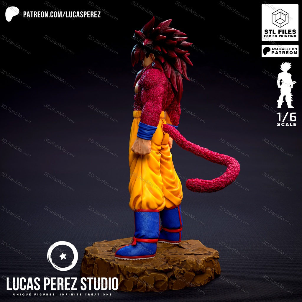 Lucas Perez 龙珠 悟空超级赛亚人第4形态