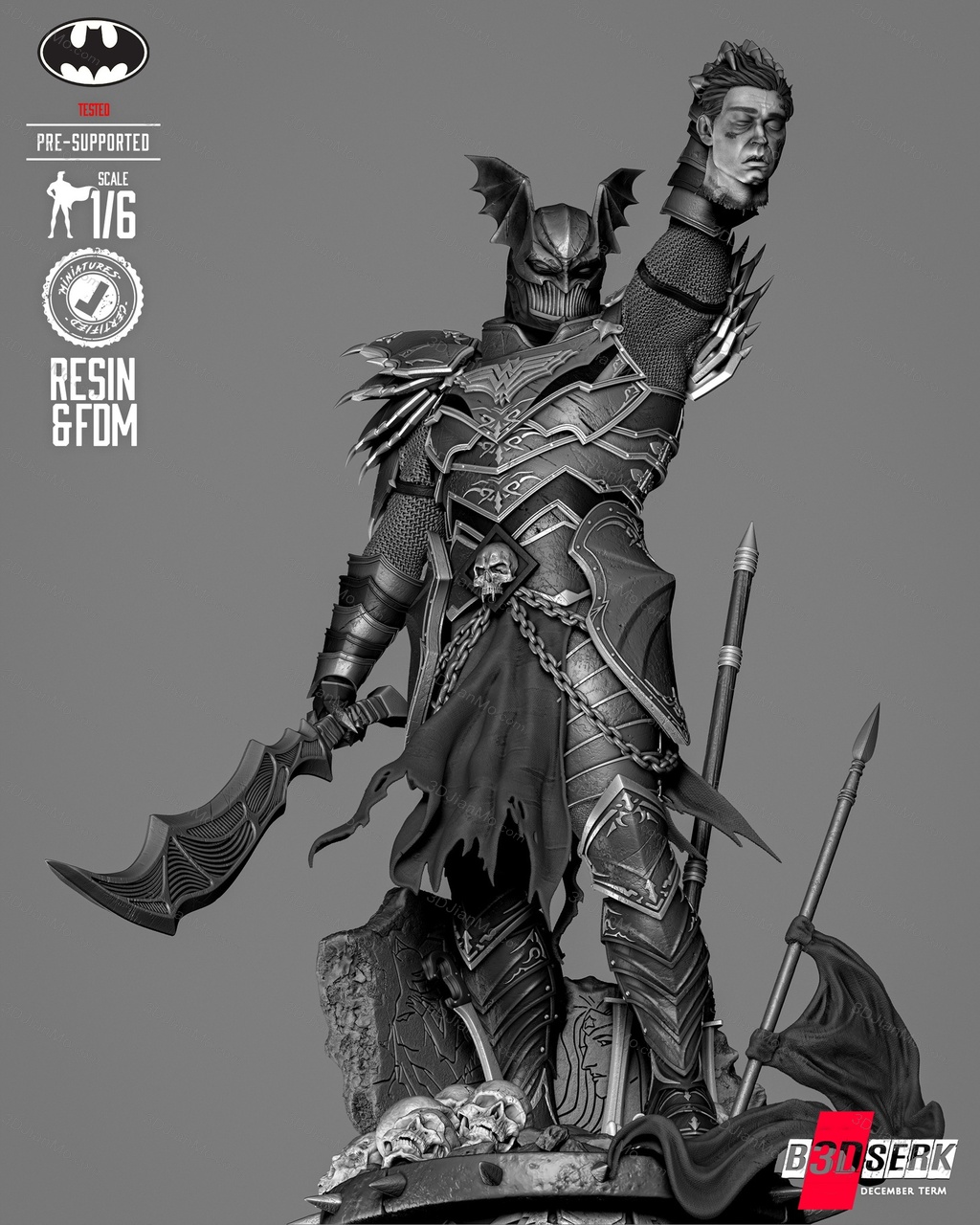 B3DSERK DC漫画 无悯铁腕