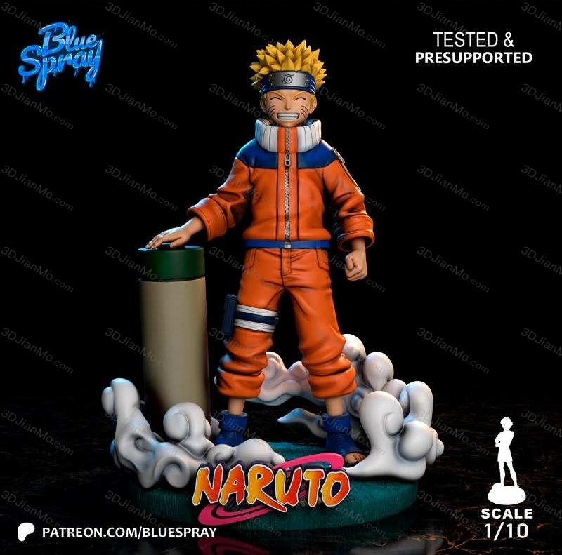 Blue Spray 火影忍者 漩涡鸣人