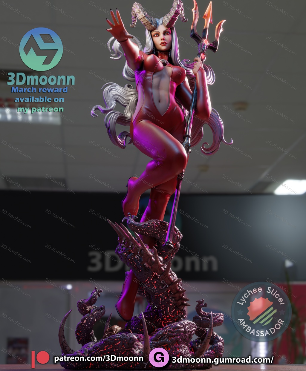 3Dmoonn 漫威 萨塔娜