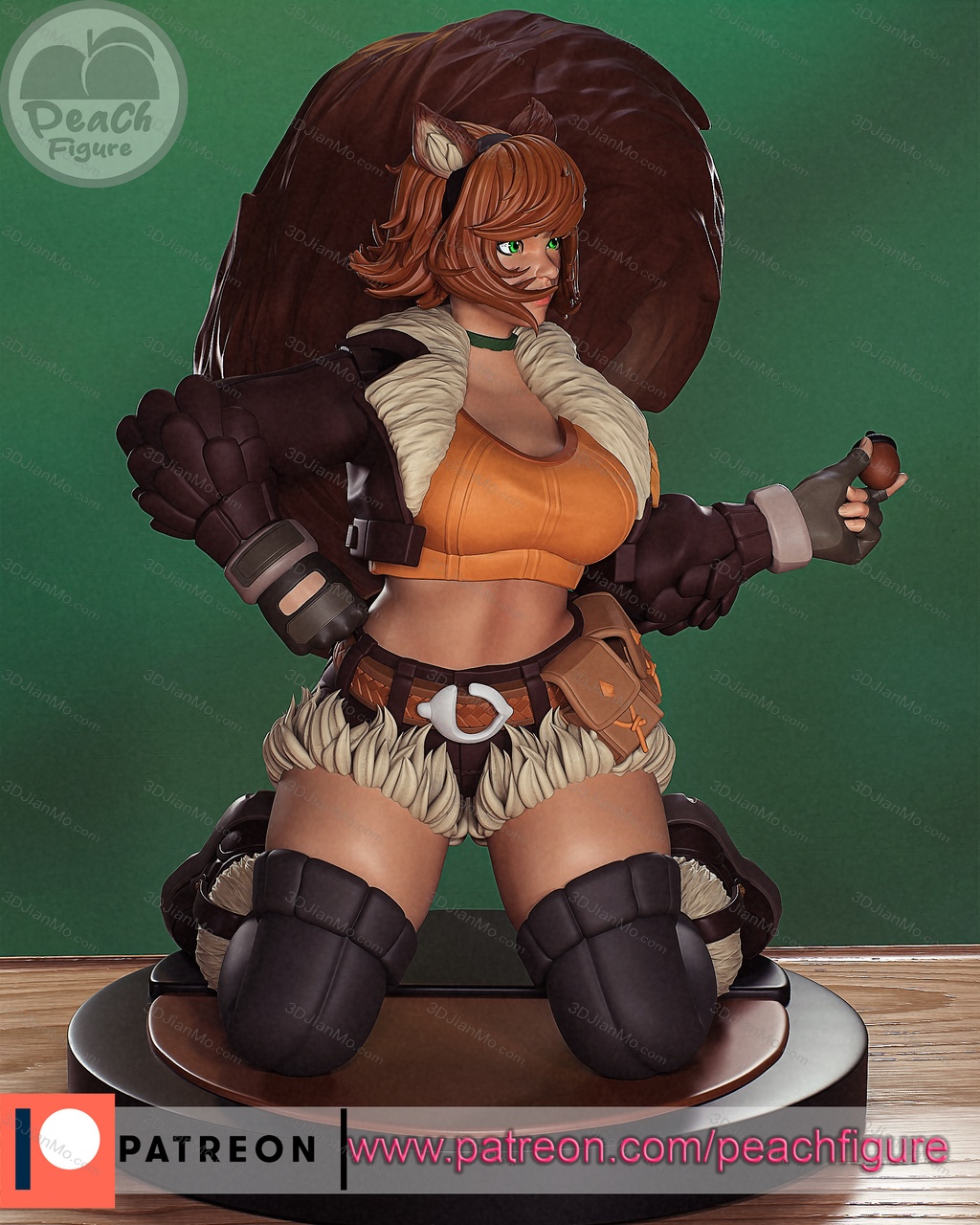 Peach Figure 漫威 ‌松鼠妹