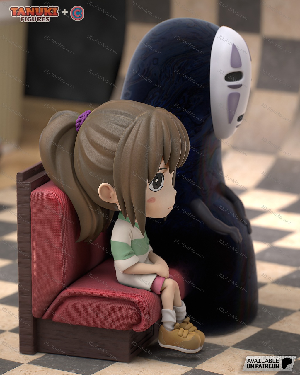 Tanuki Figures 千与千寻 千寻