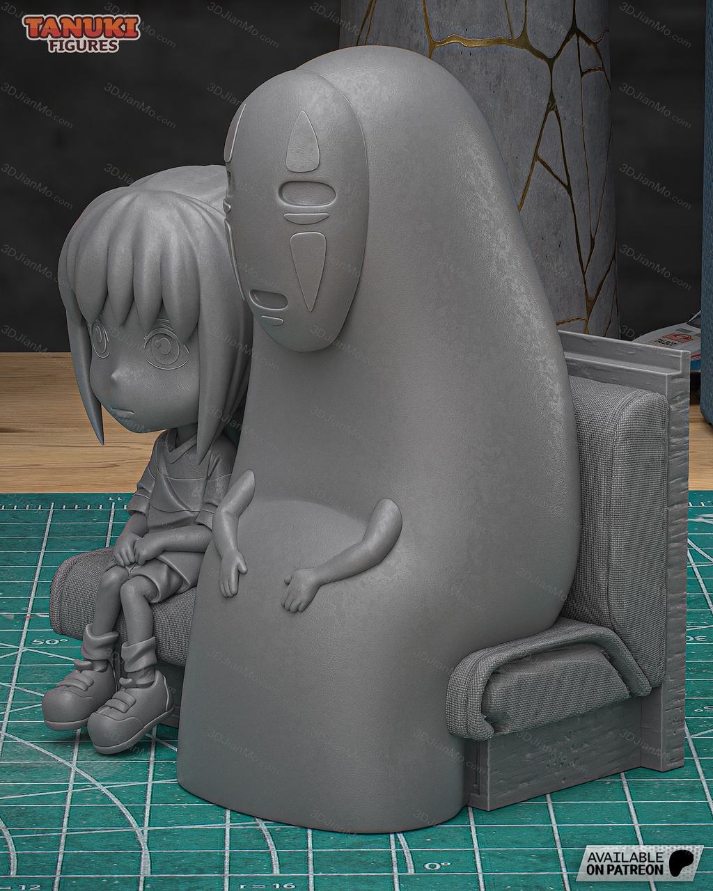 Tanuki Figures 千与千寻 千寻