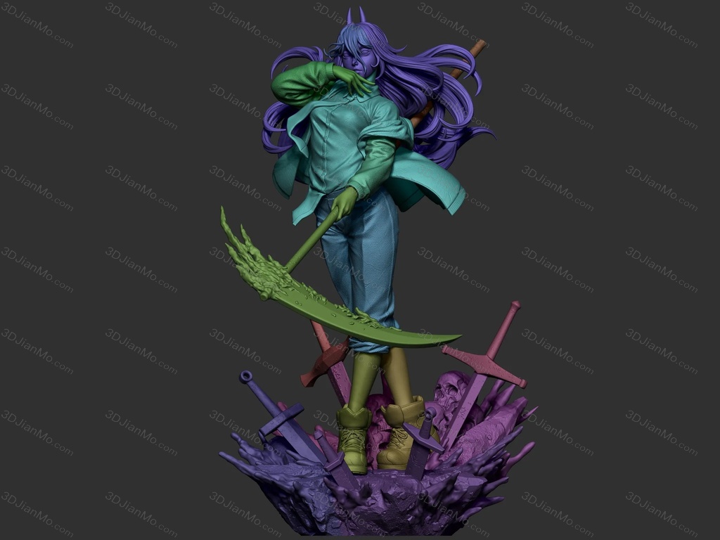 CA3D 电锯人 帕瓦