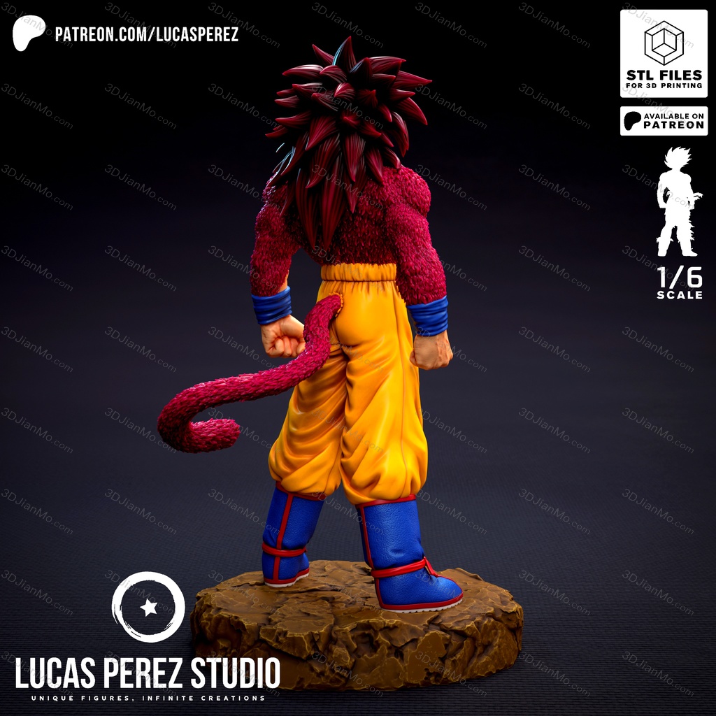Lucas Perez 龙珠 悟空超级赛亚人第4形态