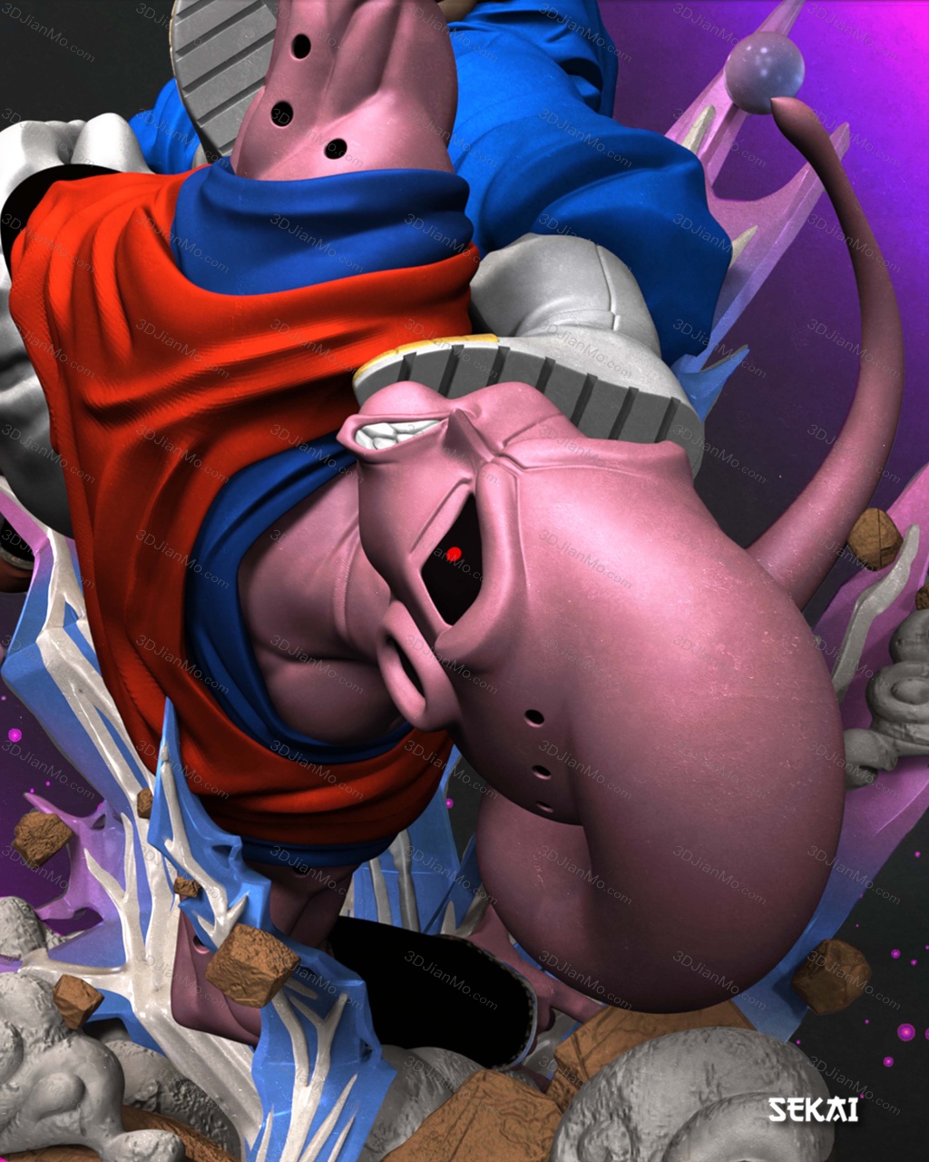 Sekai 龙珠 贝吉特VS魔人布欧