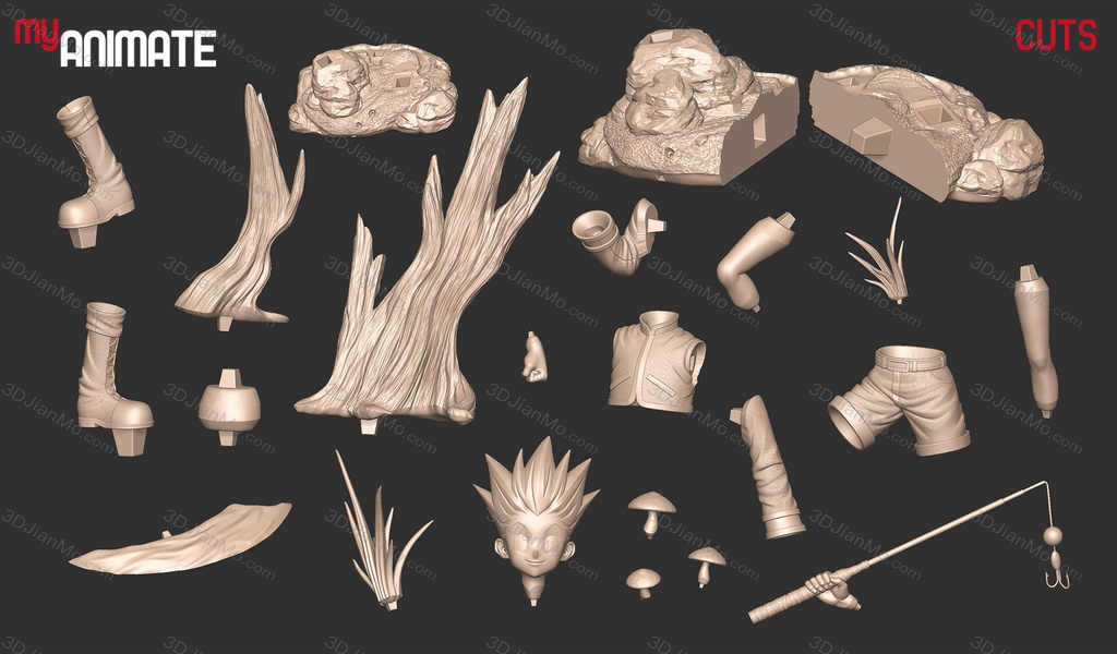 MyAnimate 全职猎人 杰·富力士