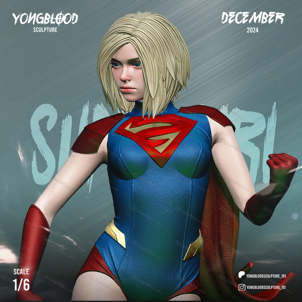 Yongblood Sculpture DC漫画 女超人