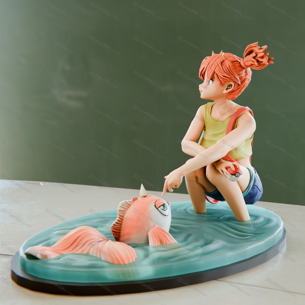 精灵宝可梦 小霞和角金鱼