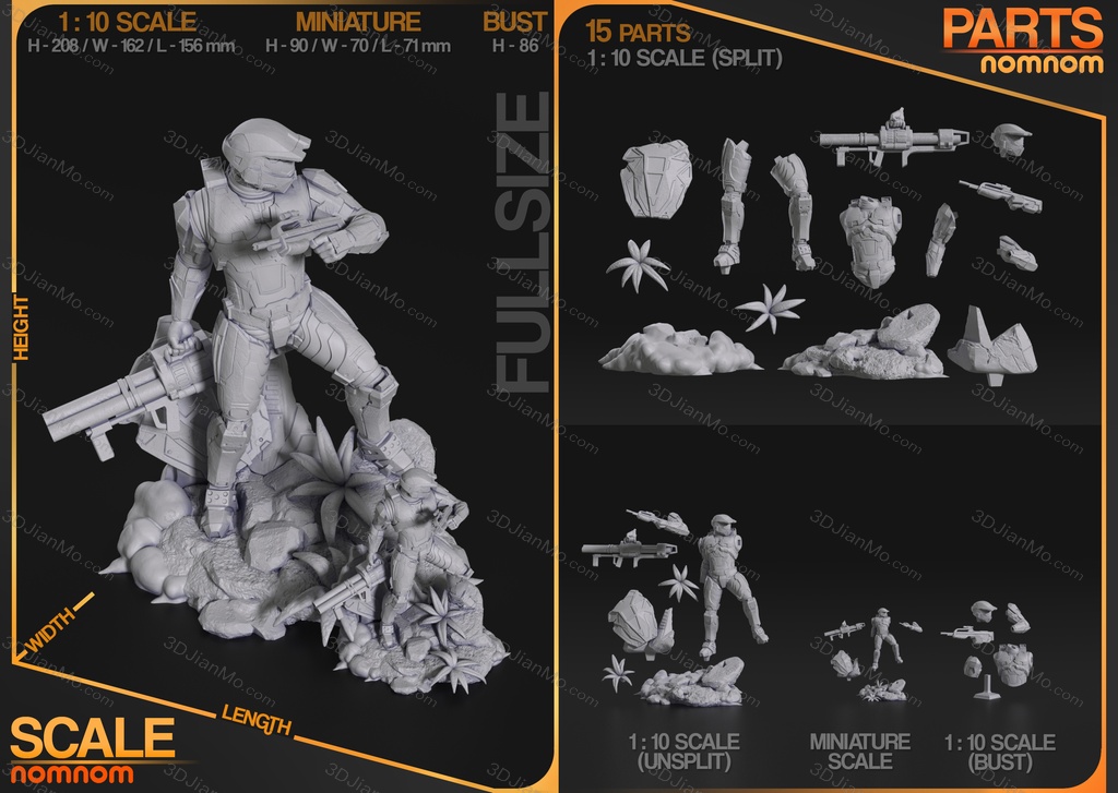 NomNom 光环 士官长