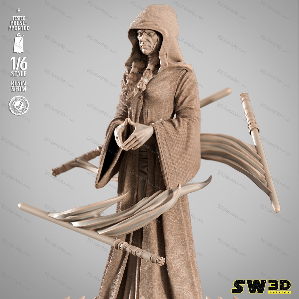 SW3D 星球大战 达斯·特拉娅