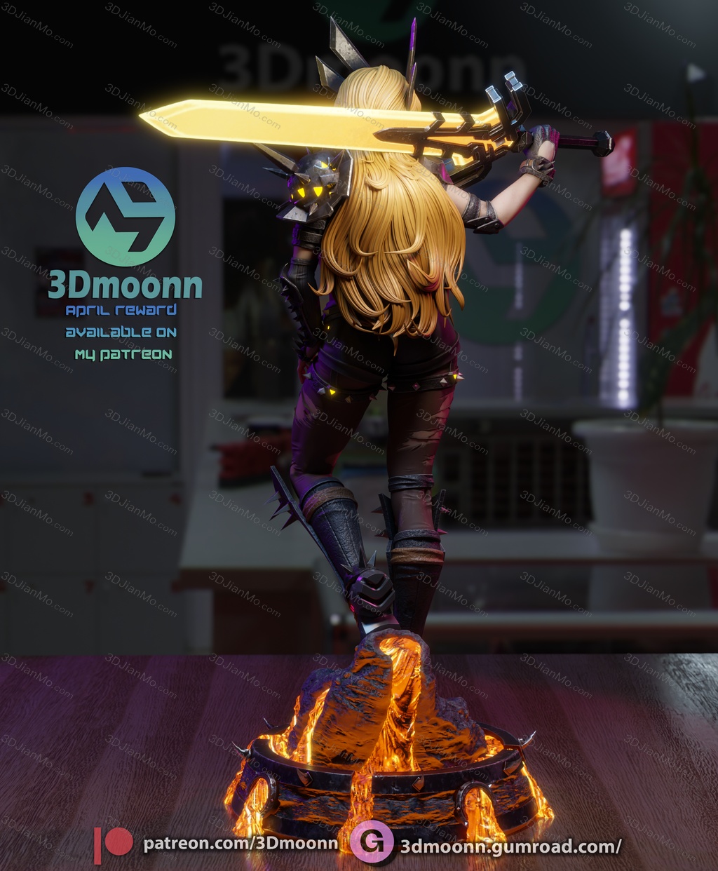 3Dmoonn 漫威 伊丽亚娜·拉斯普廷