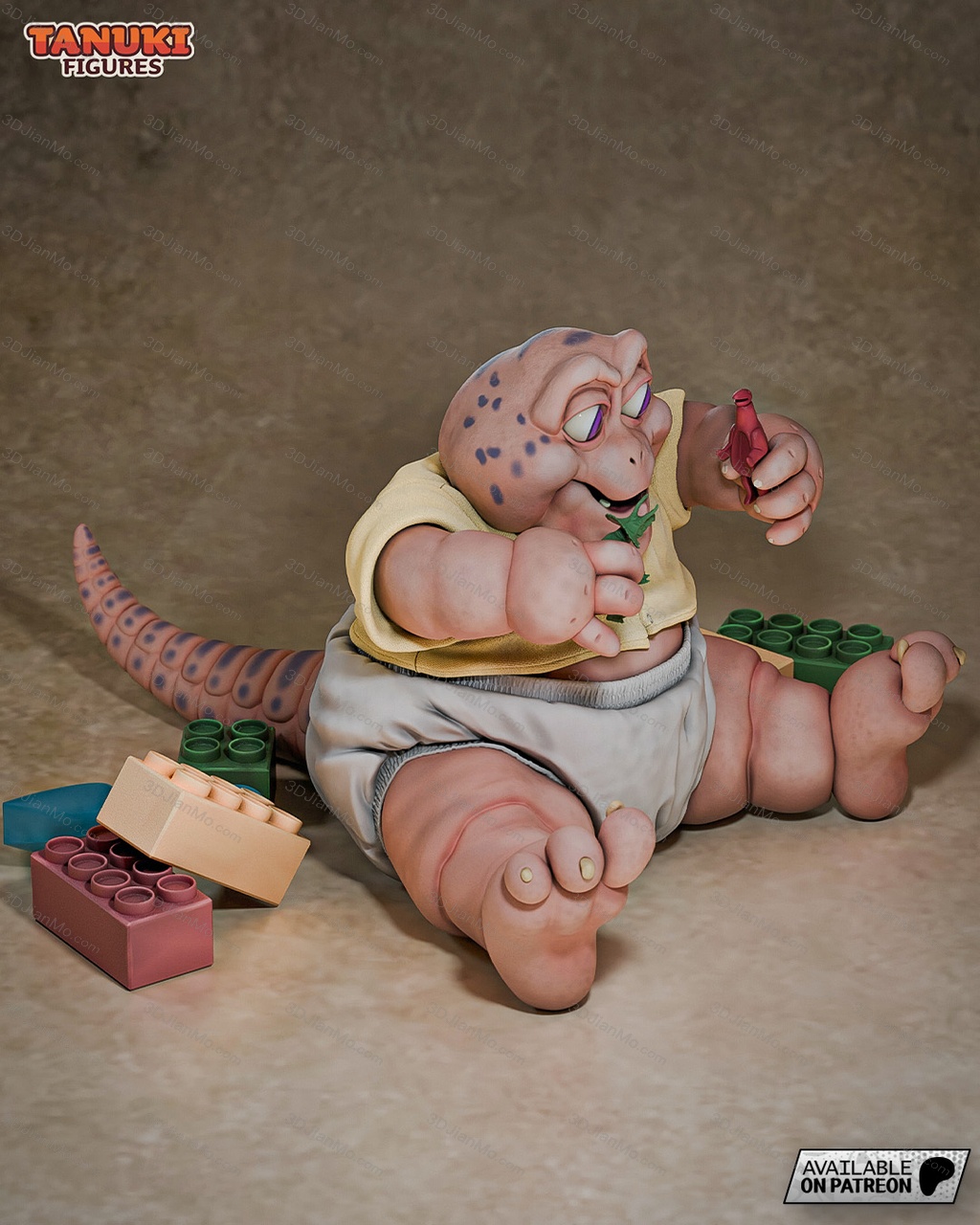 Tanuki Figures 恐龙宝宝