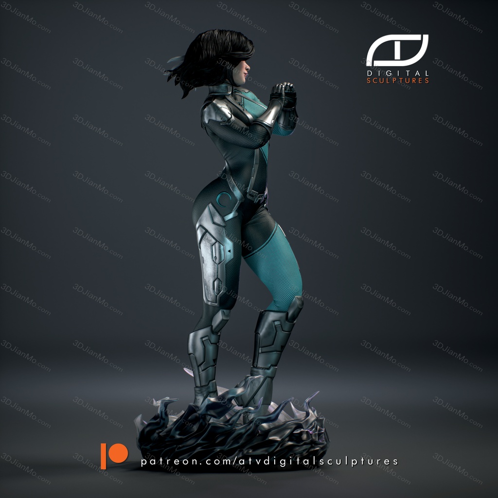 ATV 漫威 冰月花雪