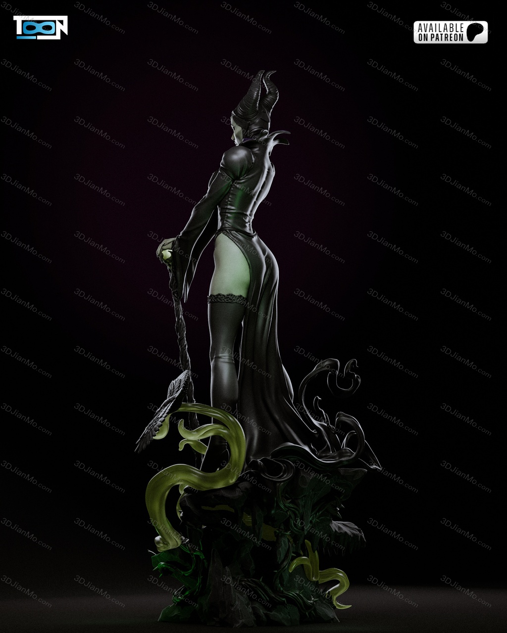 Toon Studios 沉睡魔咒 玛琳菲森