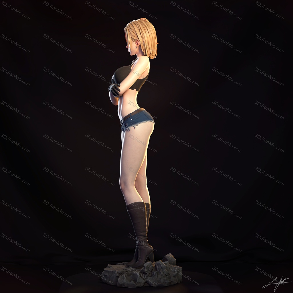 ABE3D 龙珠 人造人18号