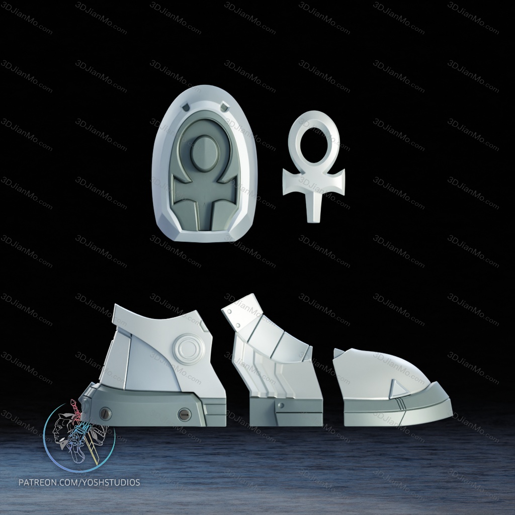 Yosh ‌漫威 月光骑士的盔甲