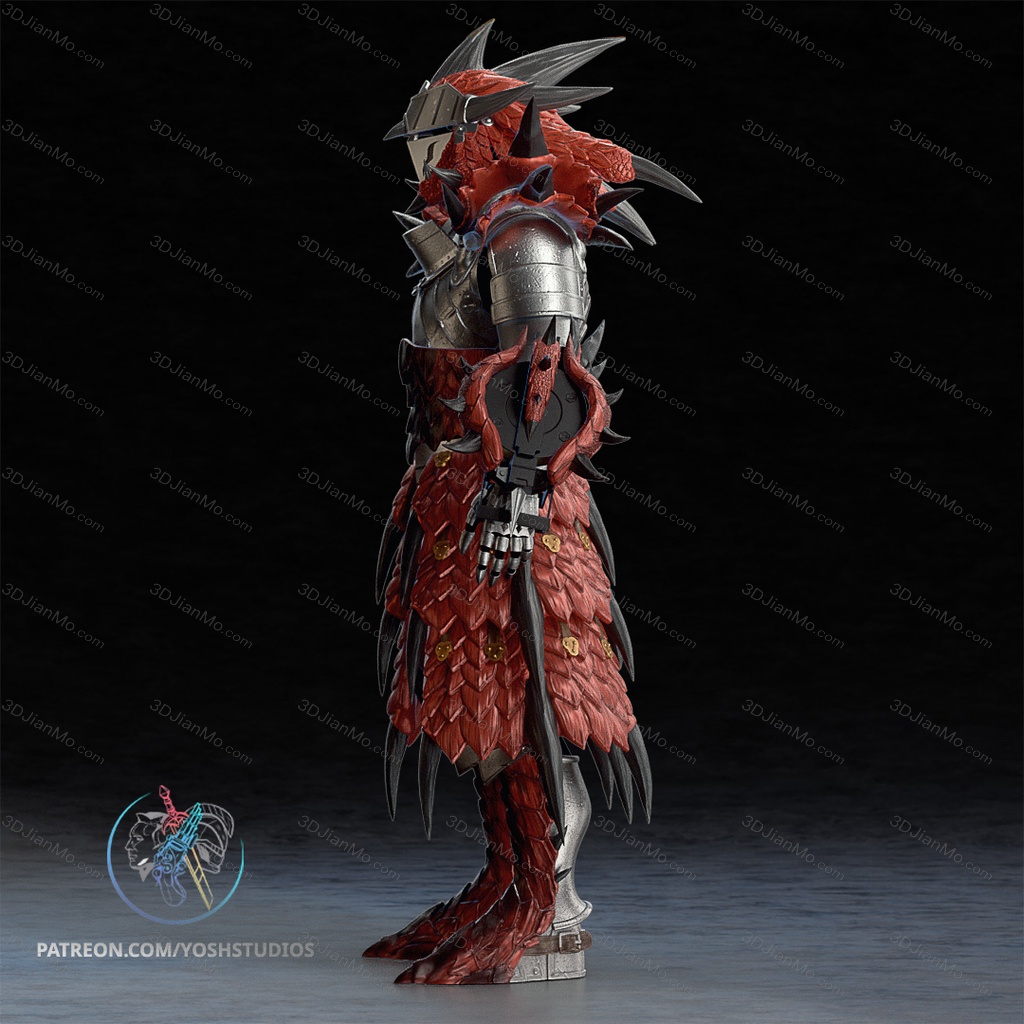 Yosh ‌怪物猎人 雄火龙的盔甲