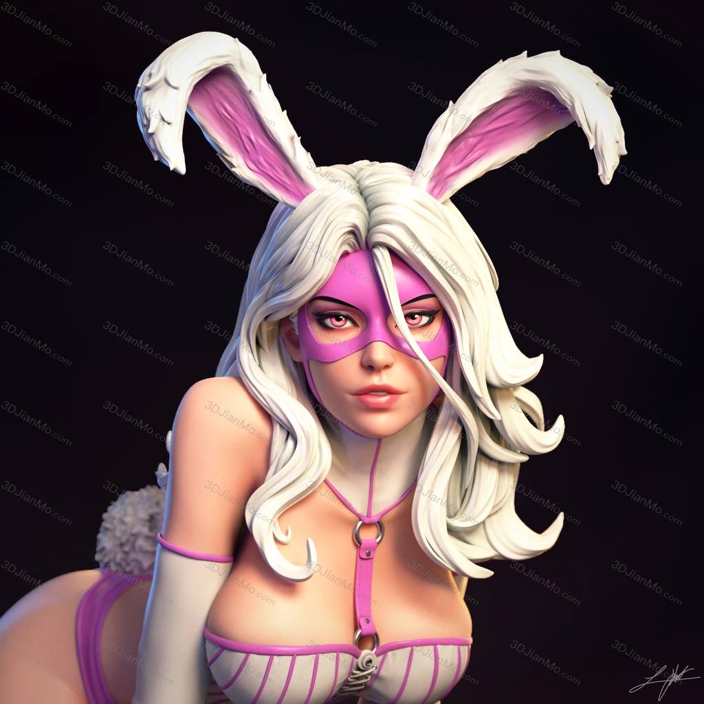 ABE3D DC漫画 白兔