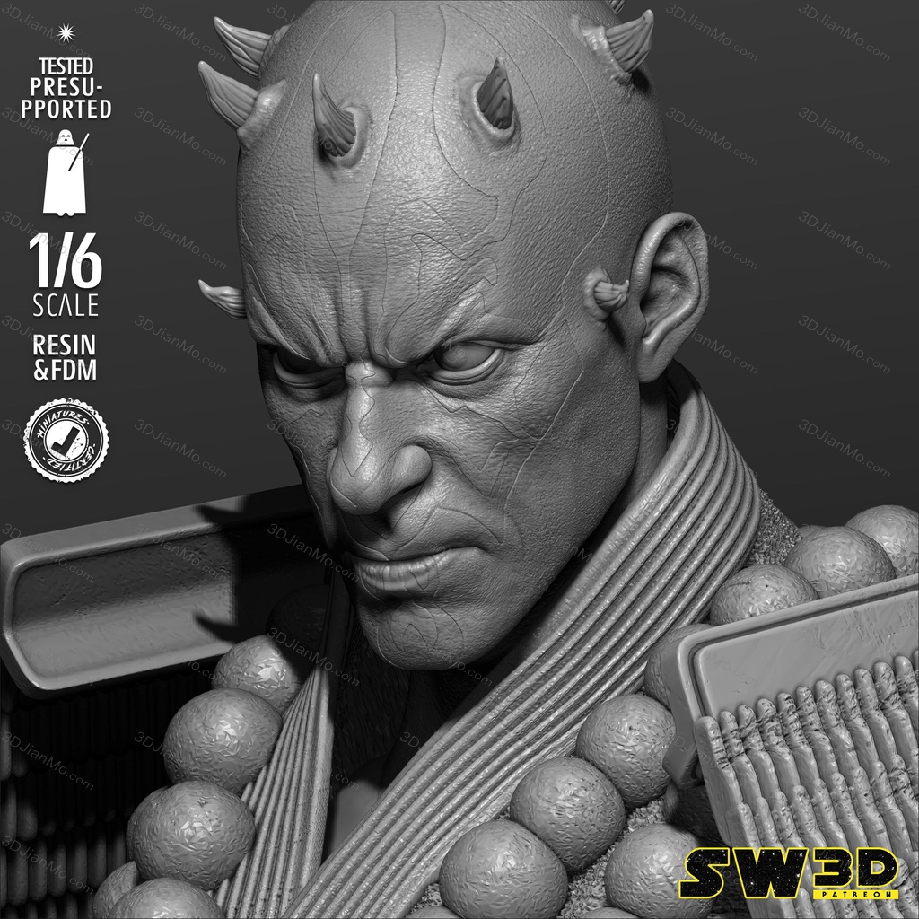 SW3D 星球大战 达斯·摩尔