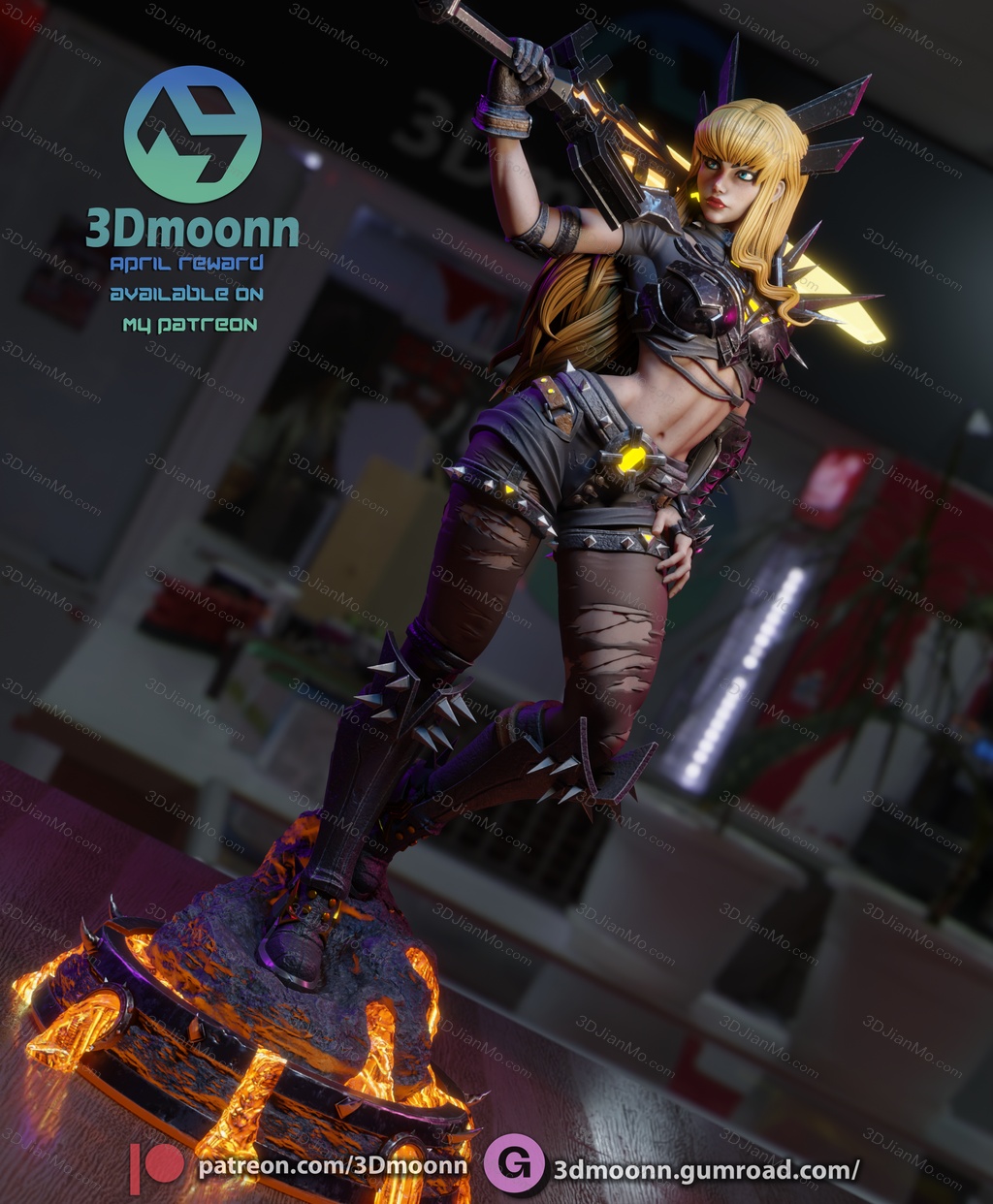 3Dmoonn 漫威 伊丽亚娜·拉斯普廷