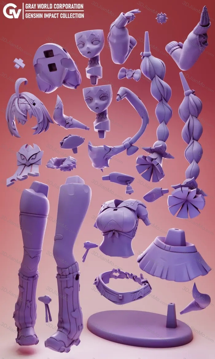 GrayWorld 原神 瓦雷莎