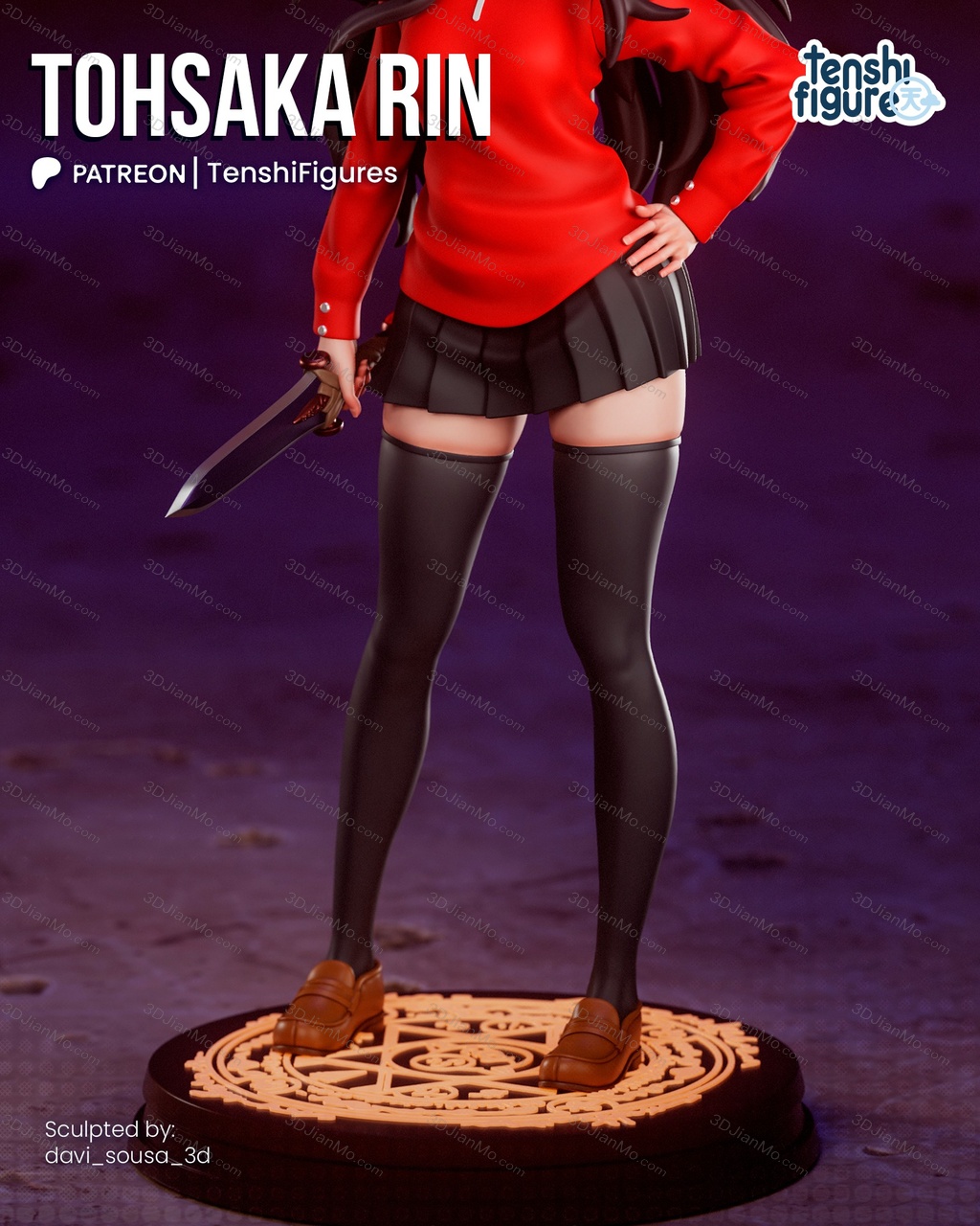 Tenshi Figures 命运之夜 远坂凛