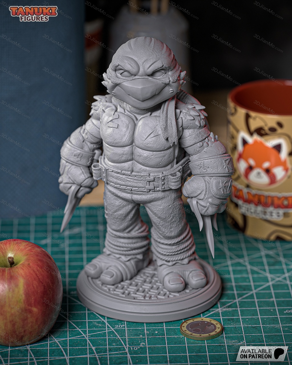 Tanuki Figures 忍者神龟 拉斐尔