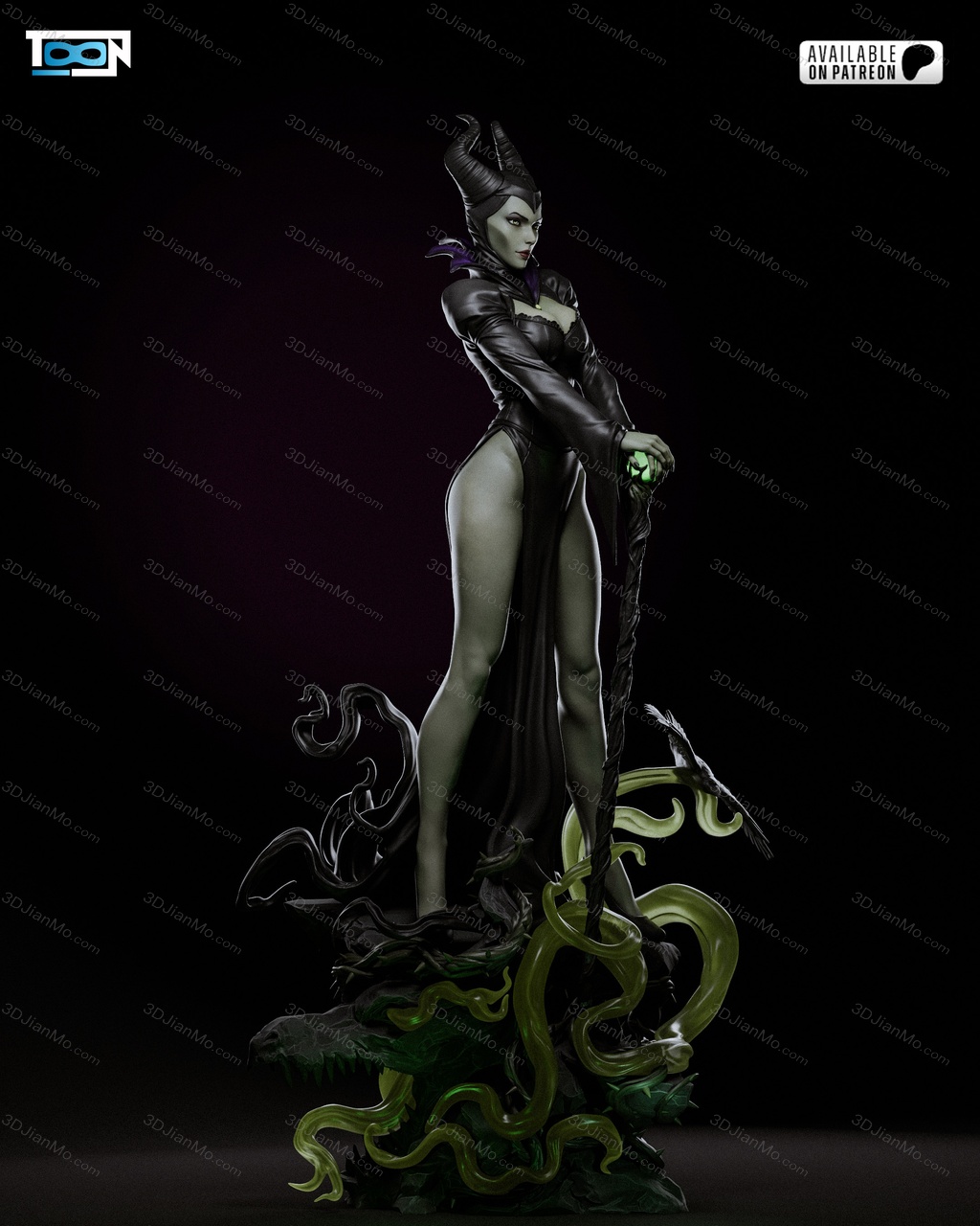 Toon Studios 沉睡魔咒 玛琳菲森