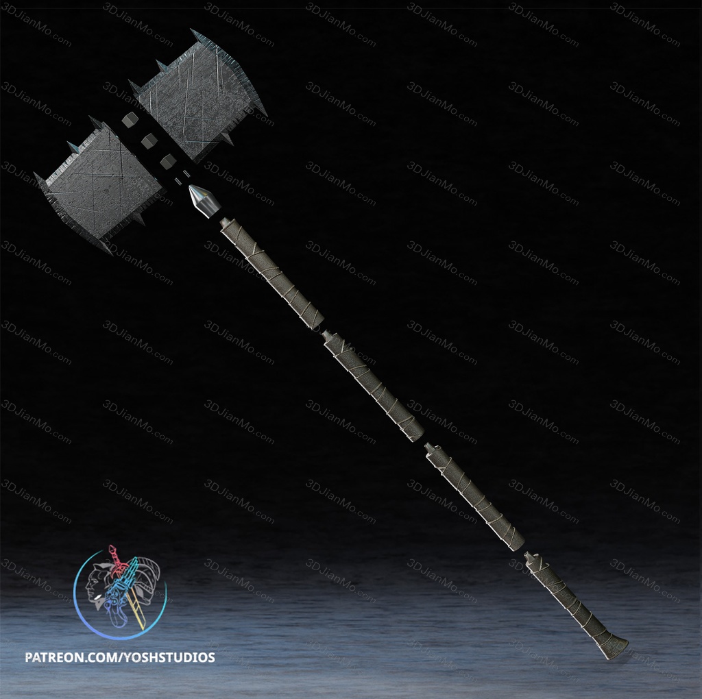 Yosh ‌DC漫画 蝙蝠侠的斧头