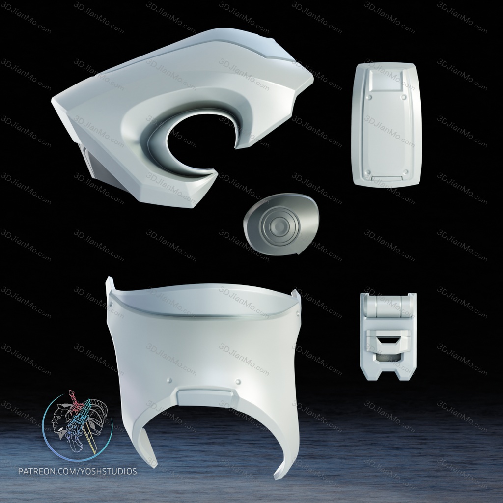 Yosh ‌漫威 月光骑士的盔甲