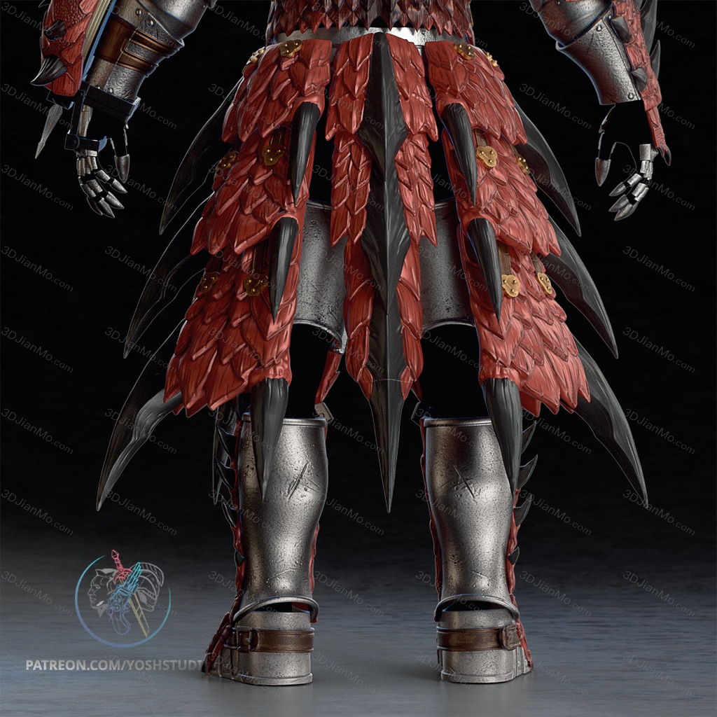 Yosh ‌怪物猎人 雄火龙的盔甲