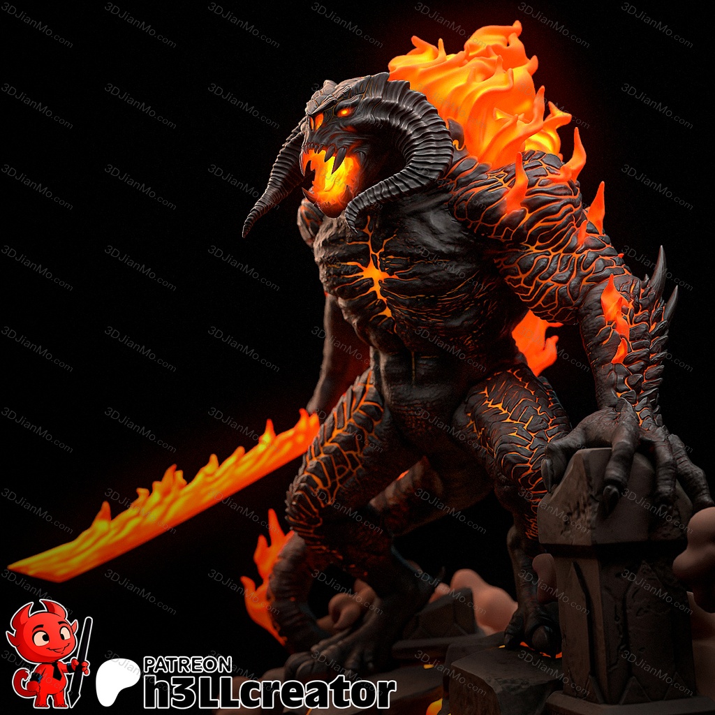 H3LL 指环王 炎魔