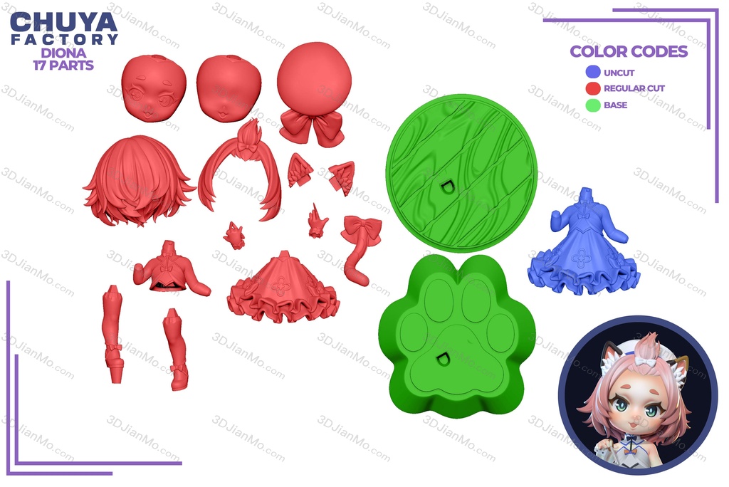 Chuya Factory 原神 迪奥娜