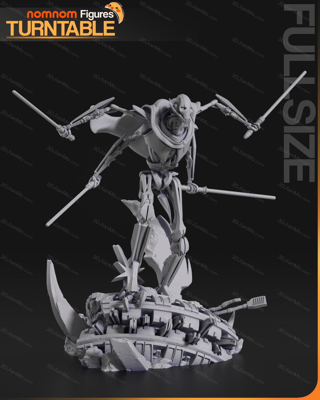 NomNom 星球大战 格里弗斯将军