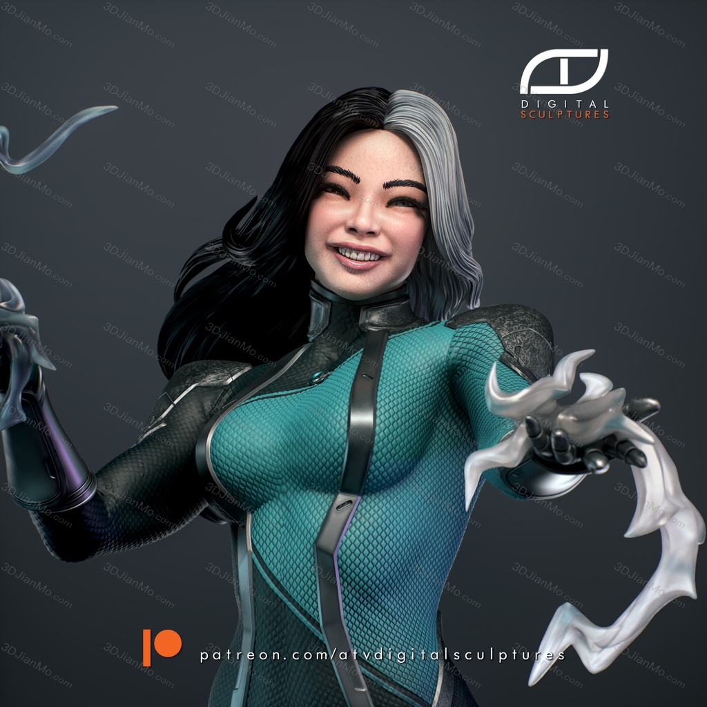 ATV 漫威 冰月花雪