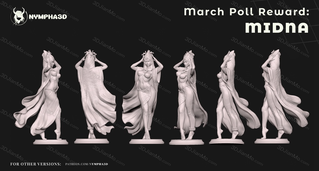 NYMPHA 3D 塞尔达传说 米多娜