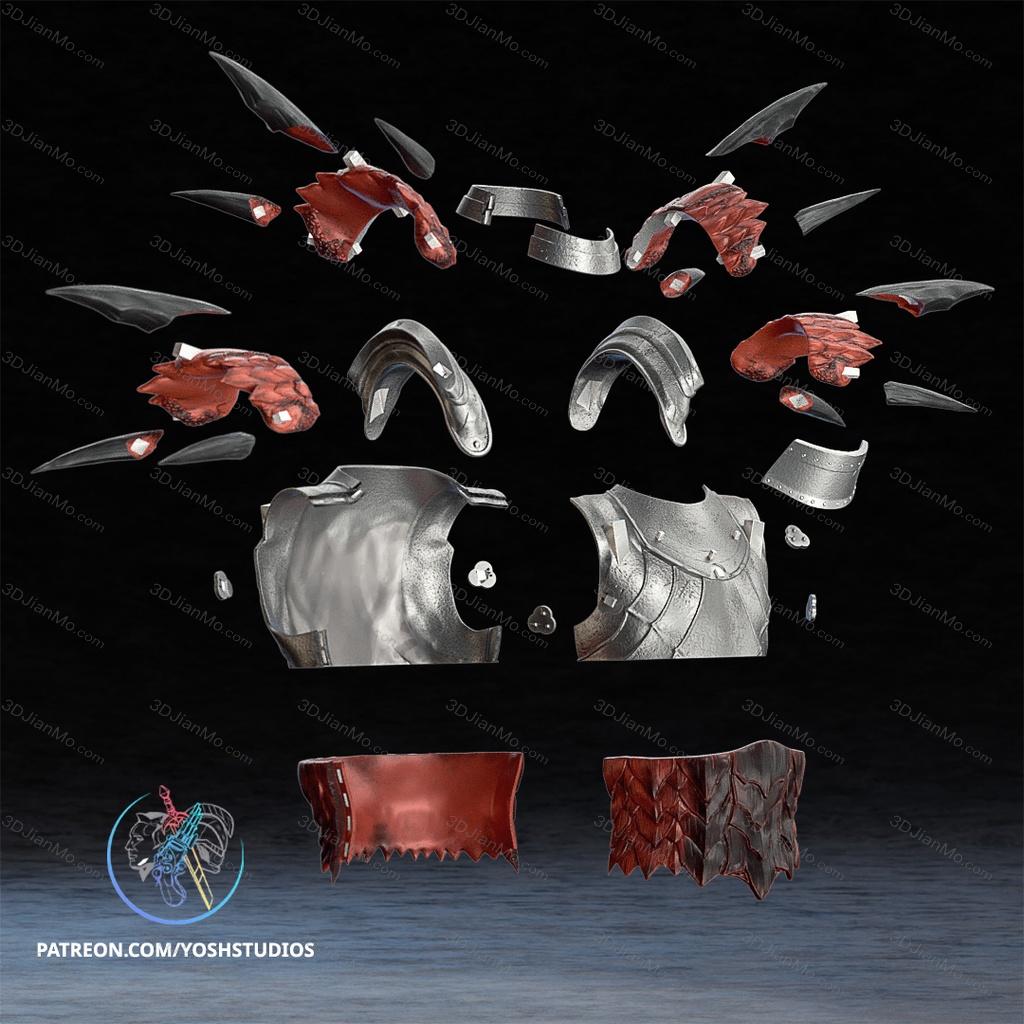 Yosh ‌怪物猎人 雄火龙的盔甲