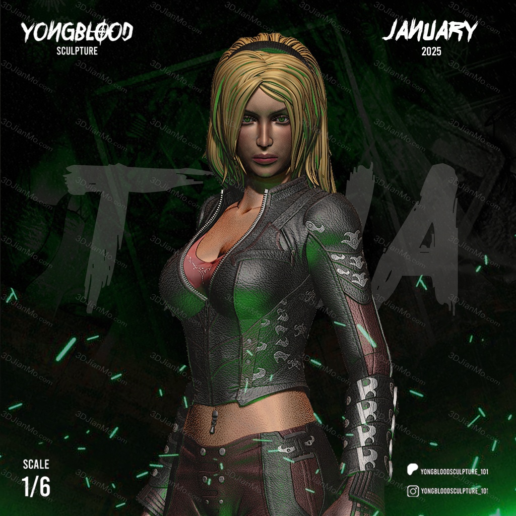 Yongblood Sculpture DC漫画 塔利亚·艾尔·古尔