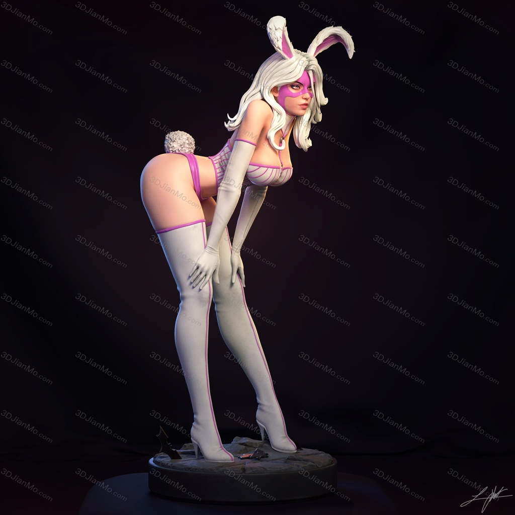 ABE3D DC漫画 白兔