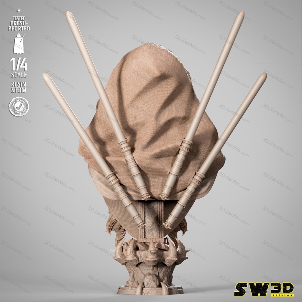 SW3D 星球大战 达斯·特拉娅