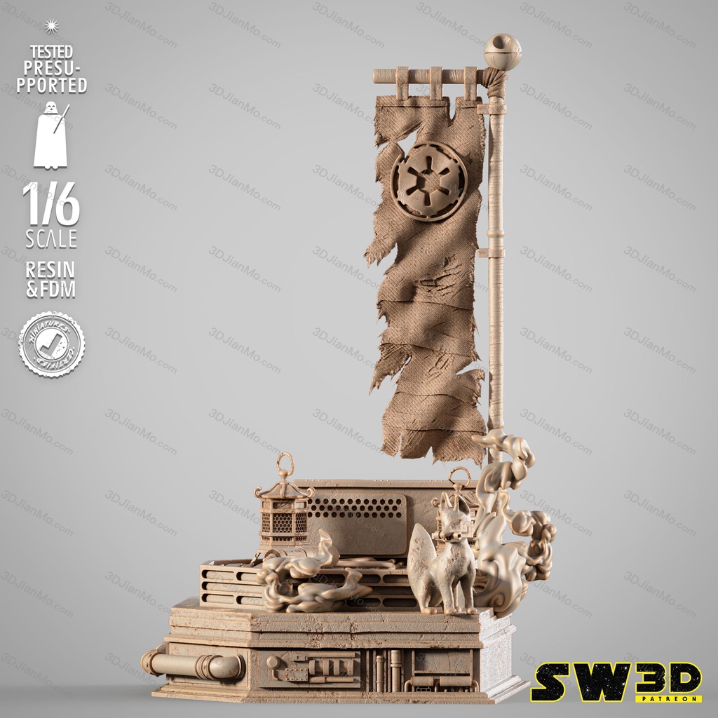 SW3D 星球大战 达斯·摩尔