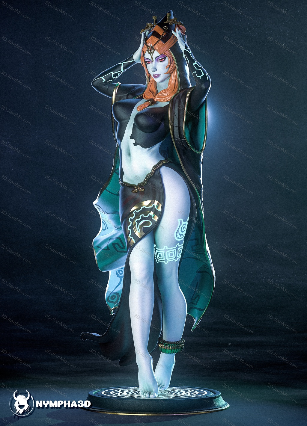 NYMPHA 3D 塞尔达传说 米多娜
