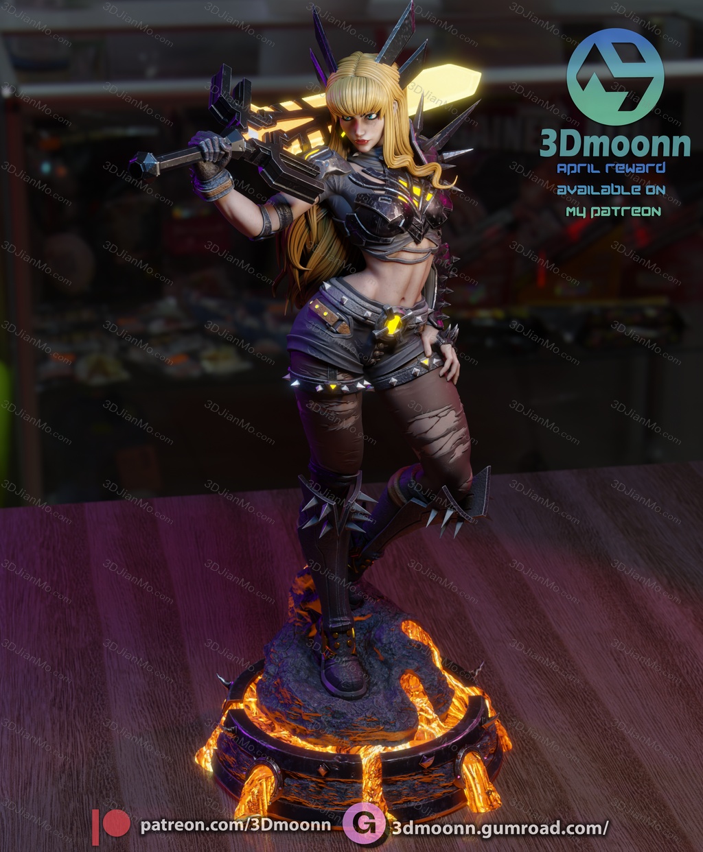 3Dmoonn 漫威 伊丽亚娜·拉斯普廷