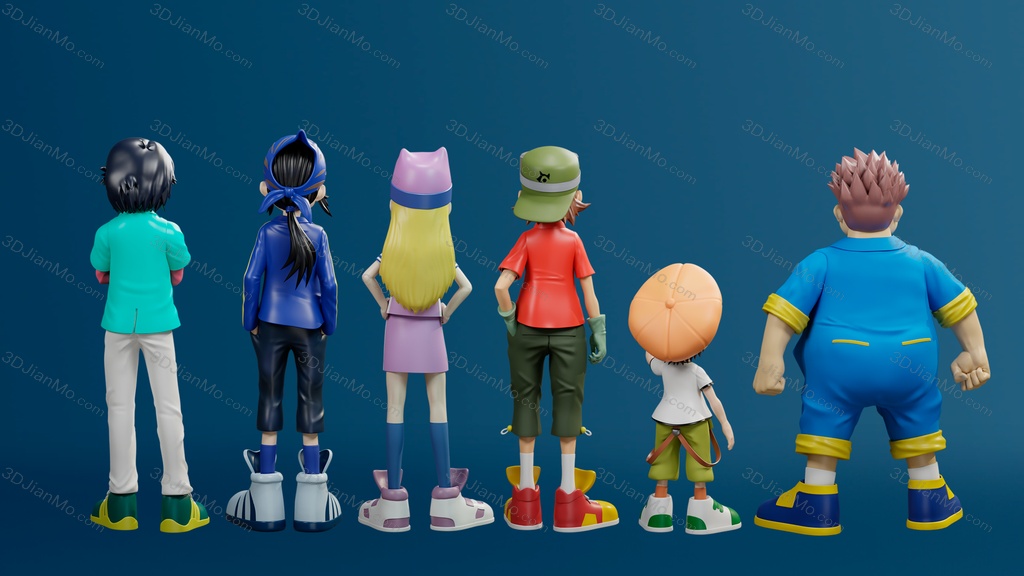 数码暴龙人物合集