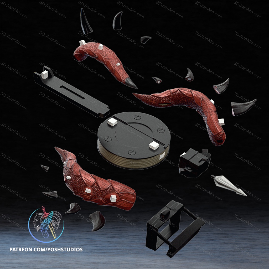 Yosh ‌怪物猎人 雄火龙的盔甲