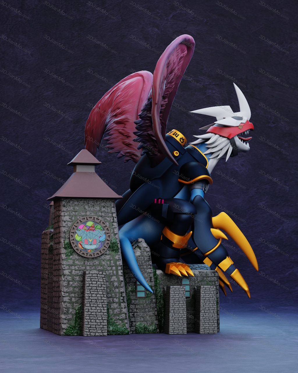 MPF 数码宝贝大冒险 帝皇龙兽