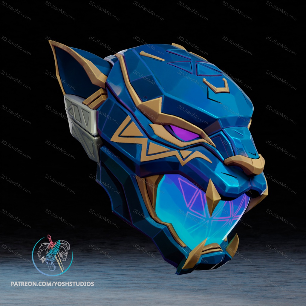 Yosh ‌漫威 黑豹的面具