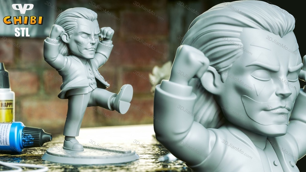 Chibi STL DC漫画 小丑