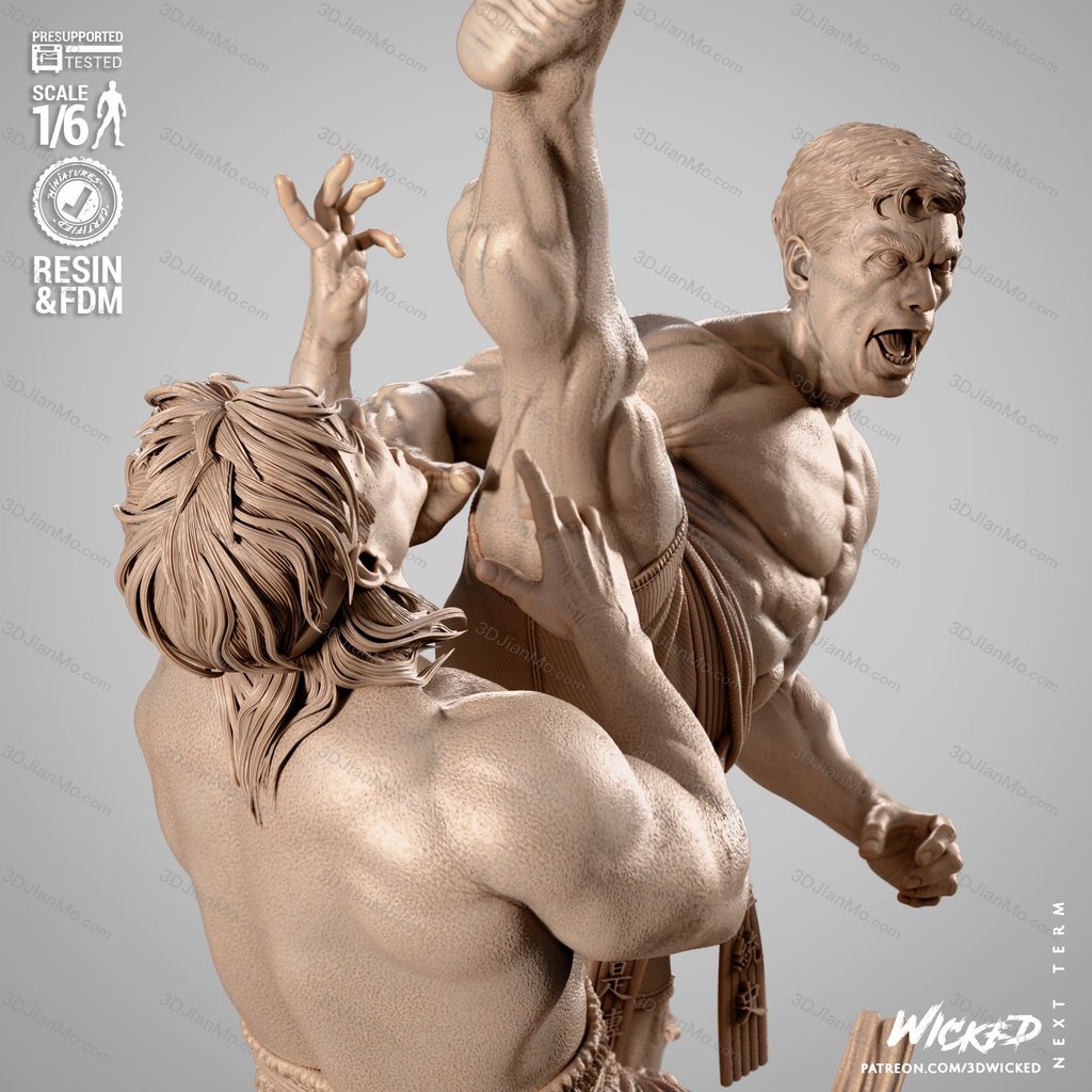 3DWicked 血点 杜法兰和唐利